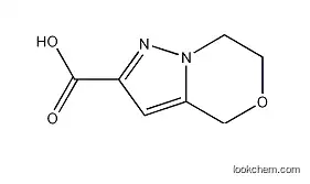 Molecular Structure of 1219694-53-7 (6,7-dihydro-4H-pyrazolo[5,1-c][1,4]oxazine-2-carboxylic acid)